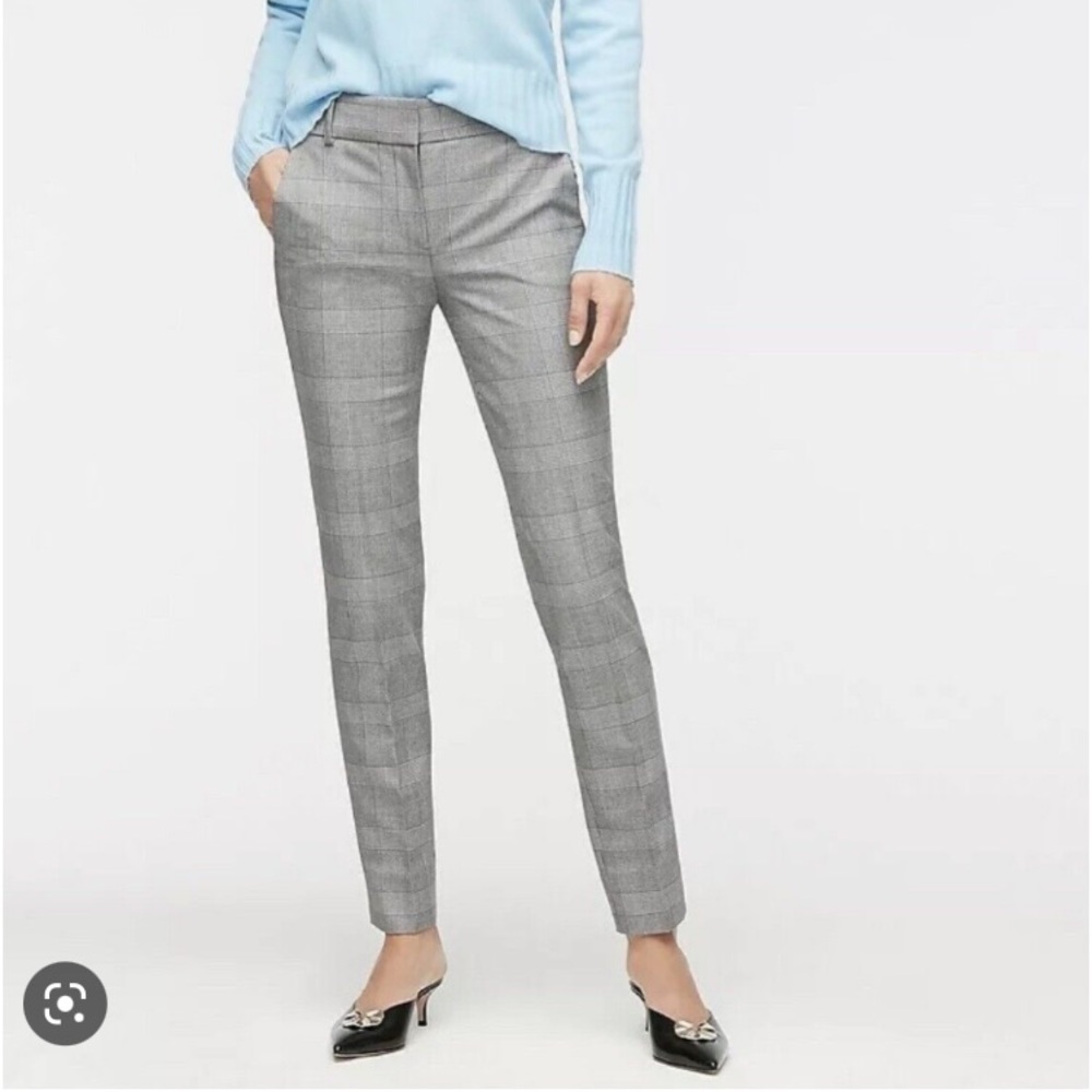 J. Crew Cameron Glen Plaid Pants